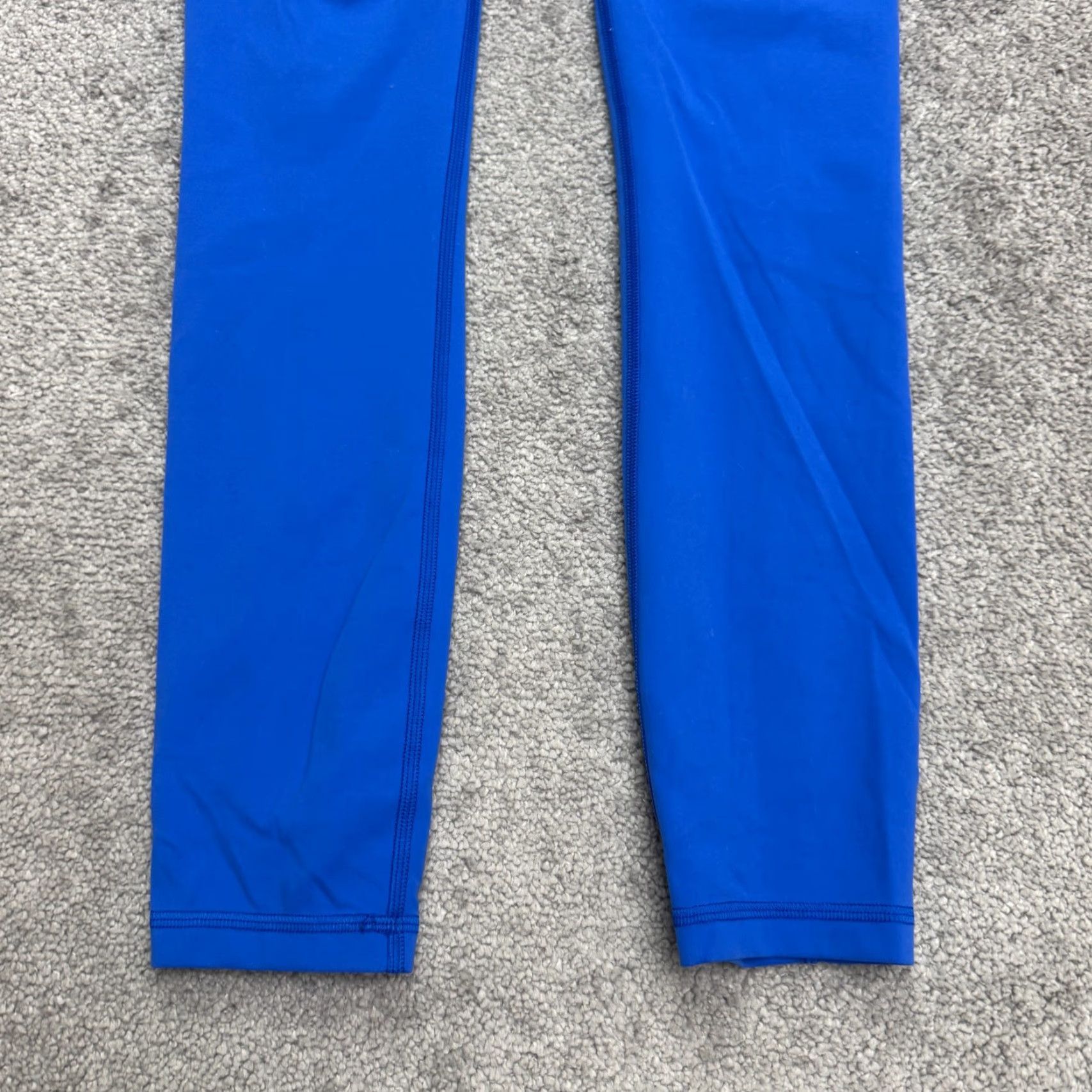 Lululemon VINTAGE Lululemon Fast And Free High Rise Yoga Leggings Womens Size 2 Blue Activewear Skinny Compression Size 26" / US 2 / IT 38 - 5 Thumbnail