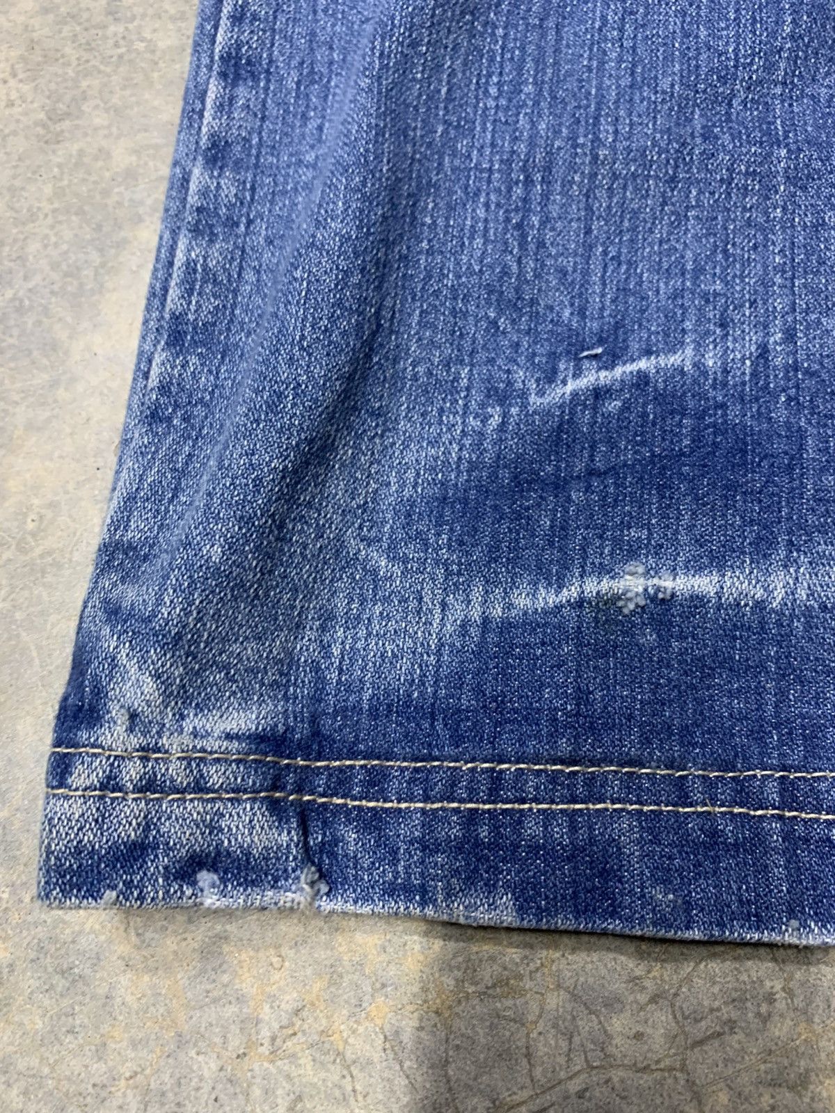 Distressed curve leg TREZ Cargo Jean