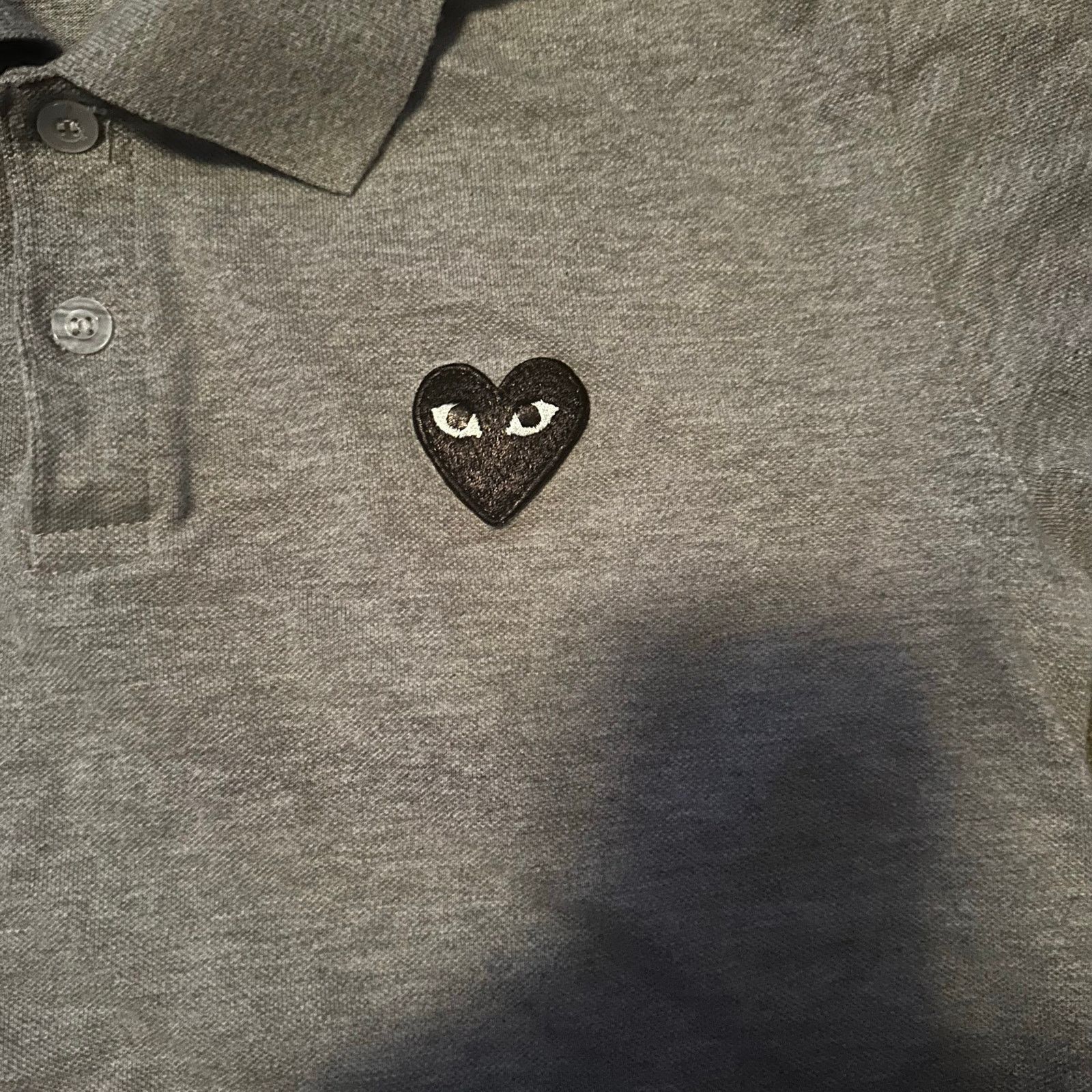 Comme des Garcons commes des garcsons cdg play embroidery patch heart polo Size US S / EU 44-46 / 1 - 3 Thumbnail