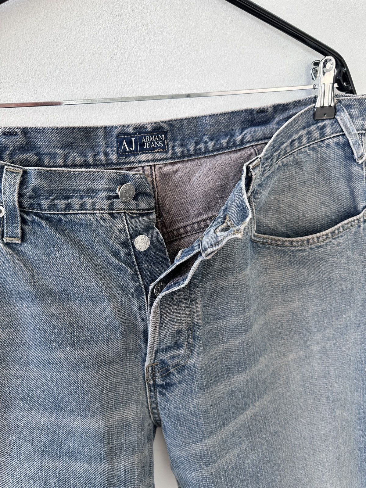 Emporio Armani Vintage Armani Jeans Indigo 002 Series Denim Size 38 Blue Size US 38 / EU 54 - 14 Thumbnail