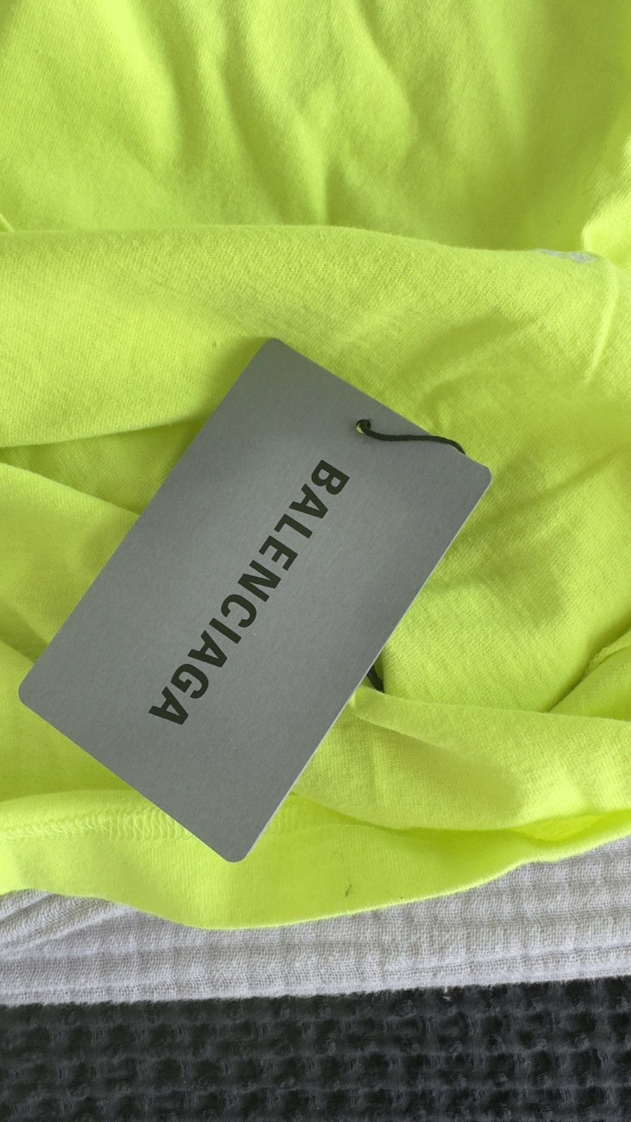 Balenciaga Balenciaga Neon Logo T-Shirt Size US XS / EU 42 / 0 - 6 Thumbnail