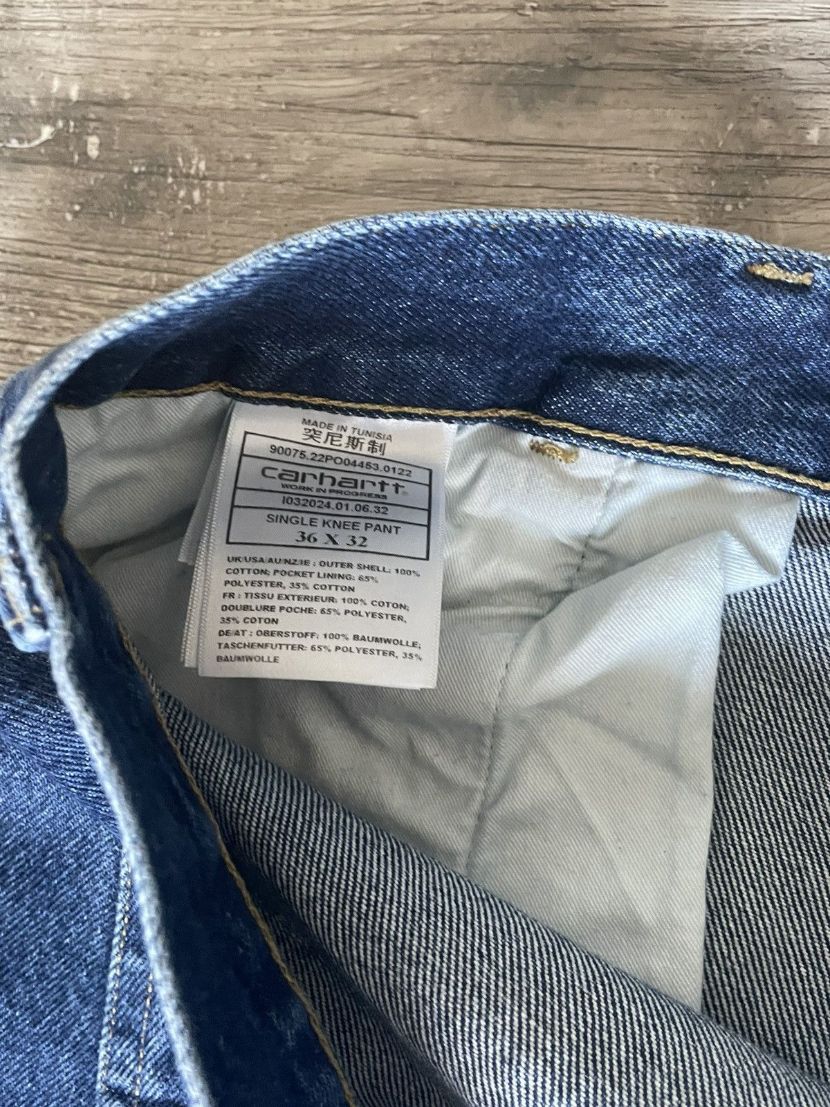 Carhartt Carhartt Single Knee Jeans Size US 36 / EU 52 - 4 Thumbnail