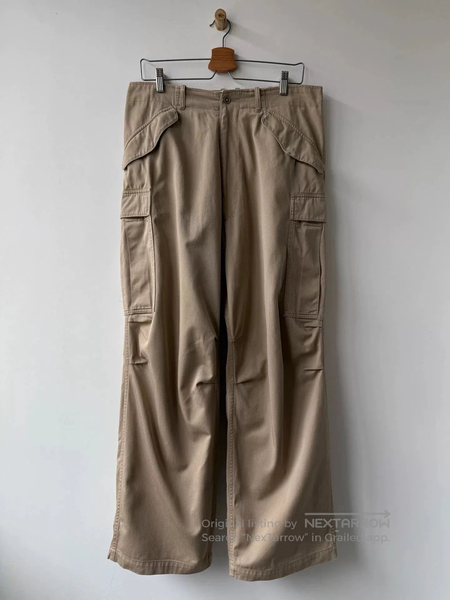 Y's for Men yohji yamamoto y's men's cargo pants. Size US 34 / EU 50 - 1 Thumbnail