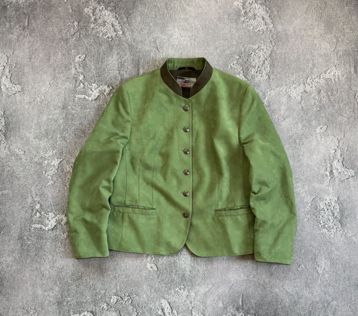 Designer Schlob Orth by allwerk 42size blazer jacket suede style Size M / US 6-8 / IT 42-44 - 5 Thumbnail