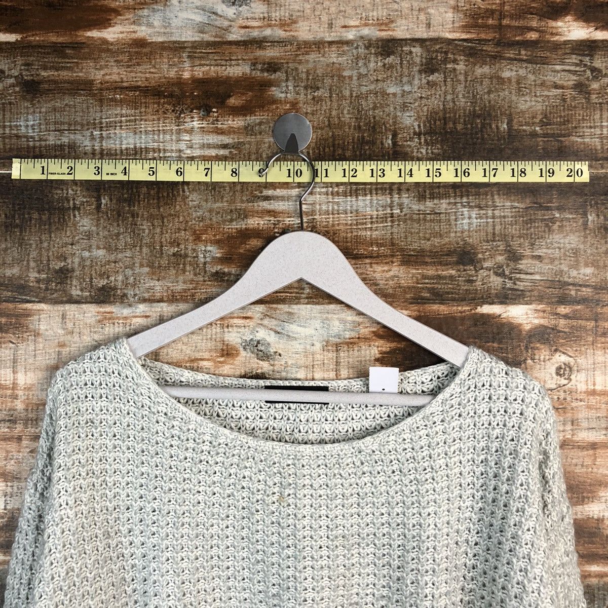 Homespun Knitwear × Japanese Brand Scot Club Grey vintage Knitwear #A1278 Size L / US 10 / IT 46 - 4 Thumbnail