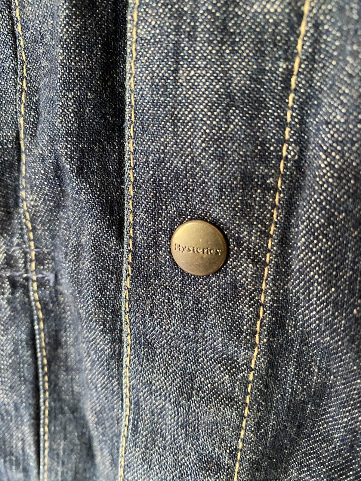 Hysteric Glamour 1990s HG Denim Shirt Distresses Size XS / US 0-2 / IT 36-38 - 6 Thumbnail