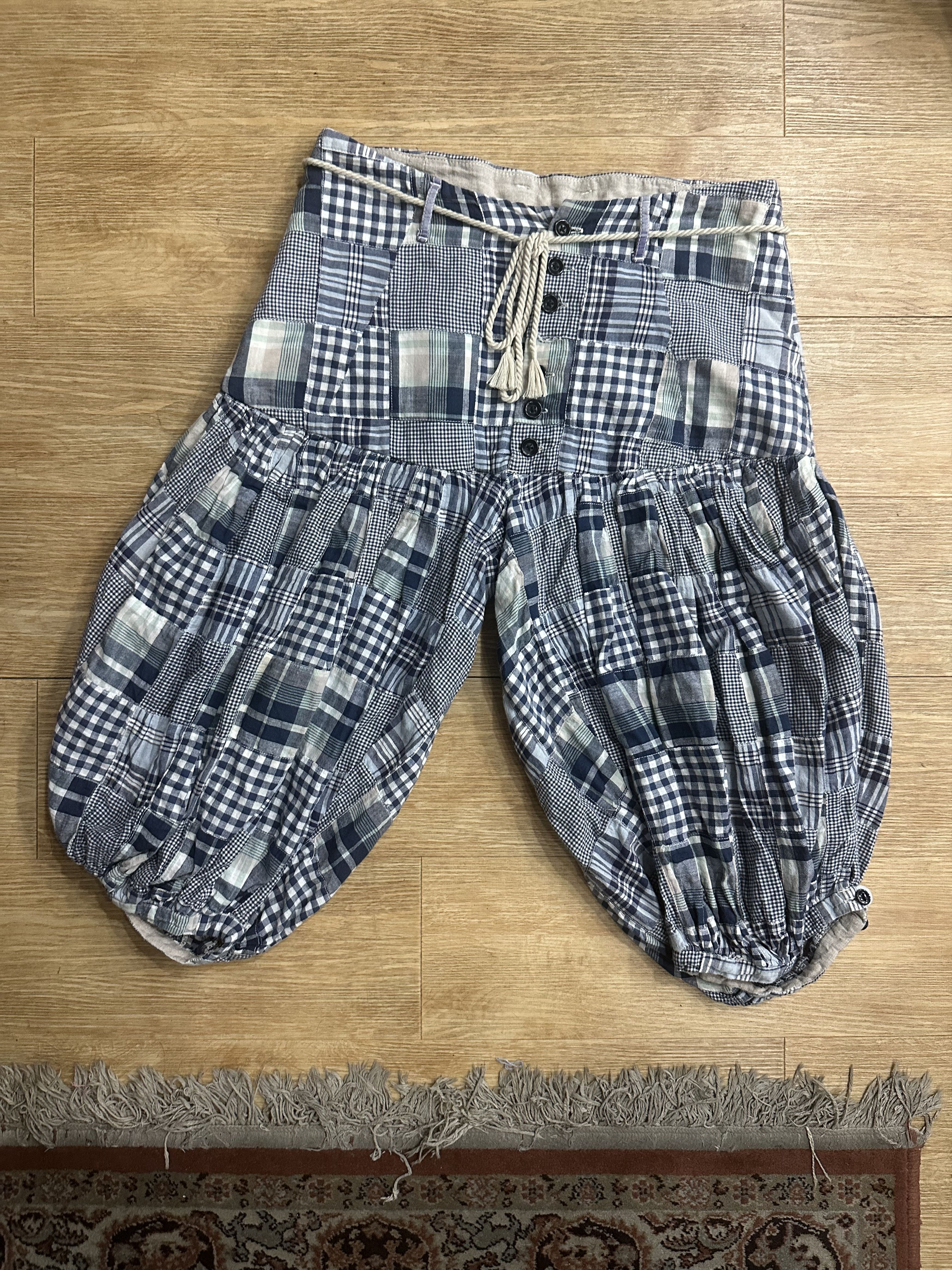 Kapital Kapital Patchwork Balloon Pants Size US 30 / EU 46 - 1 Thumbnail