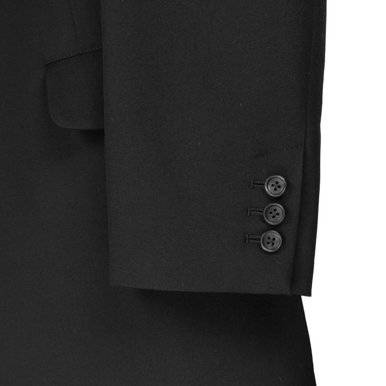 Yohji Yamamoto Yohji Yamamoto Pour Homme HOOK COLLAR 5 SINGLE JACKET BLAZER Size US M / EU 48-50 / 2 - 11 Thumbnail