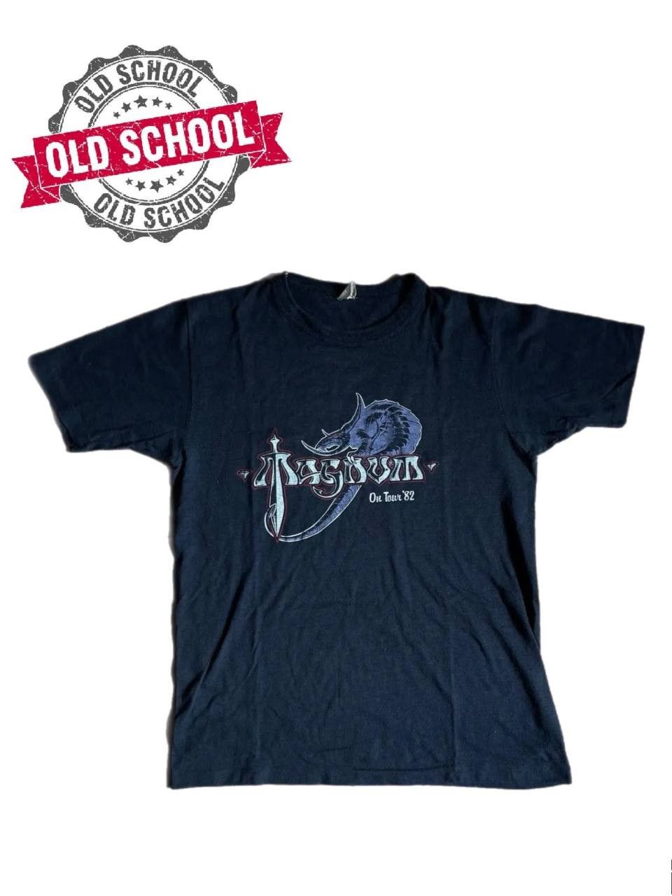 MAGNUM CHASE THE DRAGON 1982 Shirt Hard Rock Vintage USA