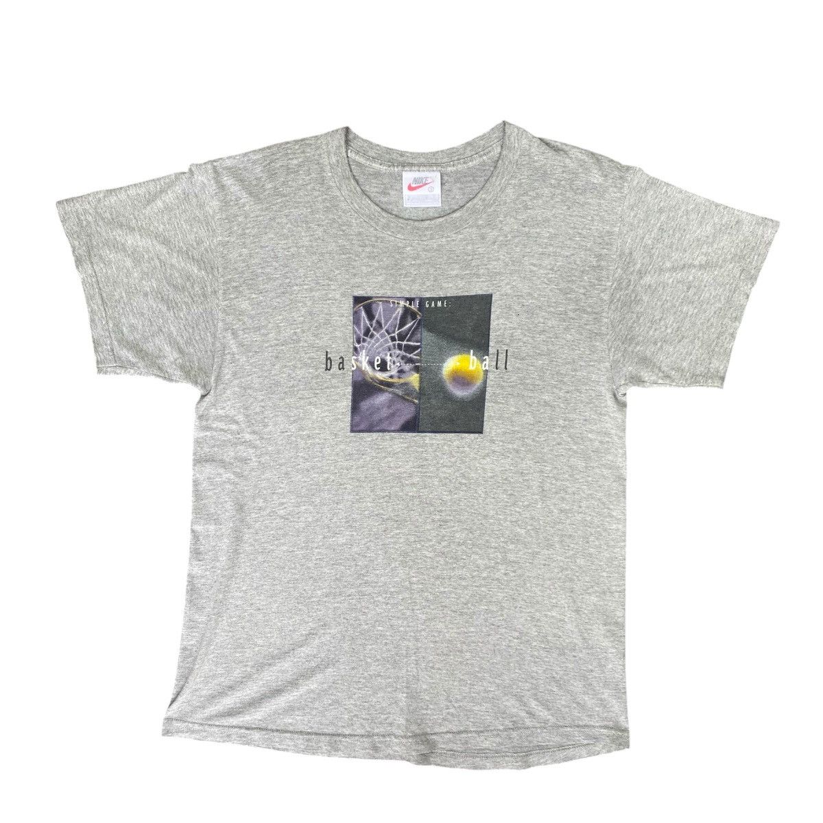 Nike × Vintage Vintage Very Rare Nike Basketball Fill it Up T shirt Size US M / EU 48-50 / 2 - 1 Thumbnail
