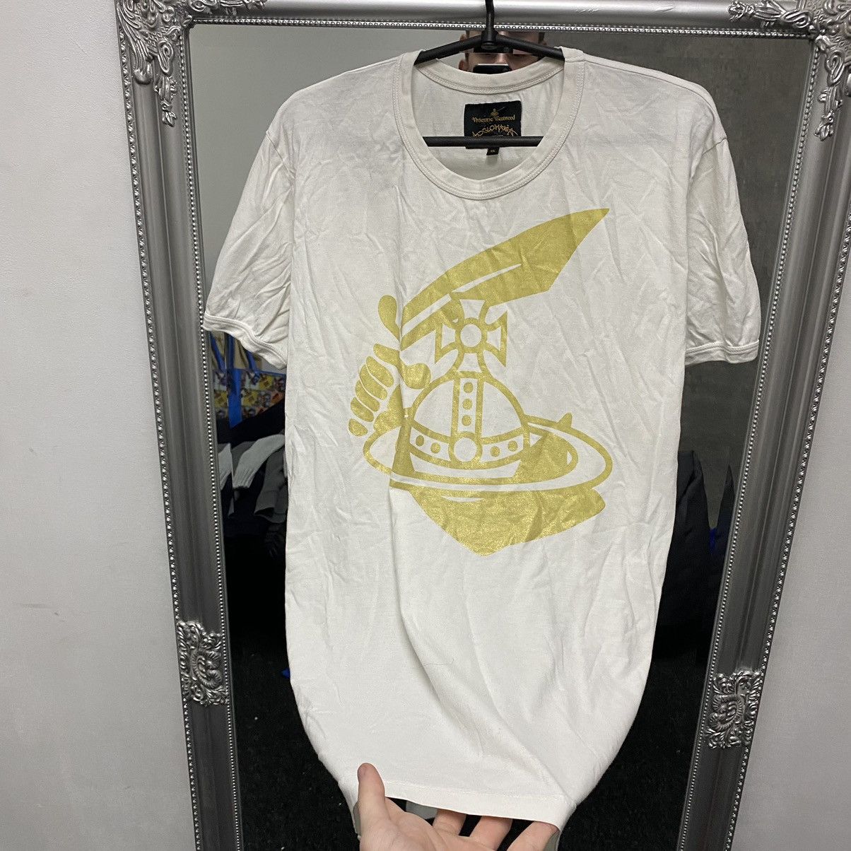 Vivienne Westwood Vivienne Westwood T-Shirt Big Logo anglomania Size US XL / EU 56 / 4 - 3 Thumbnail