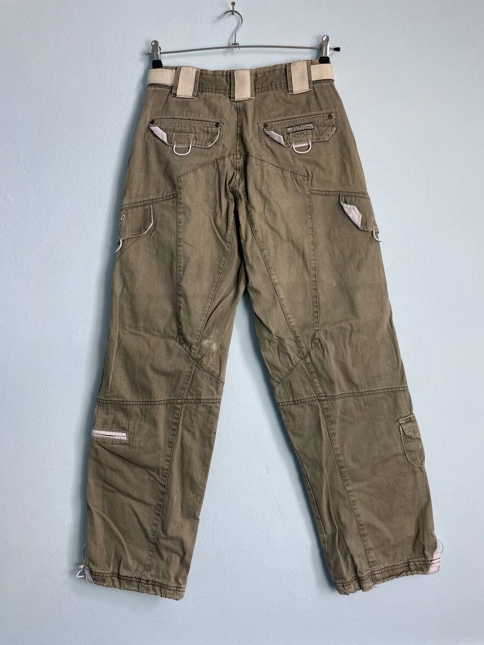 Other Vintage Baggy Oversized “JET LAG”Multi-Pocket Cargo Pants Size US 32 / EU 48 - 3 Thumbnail