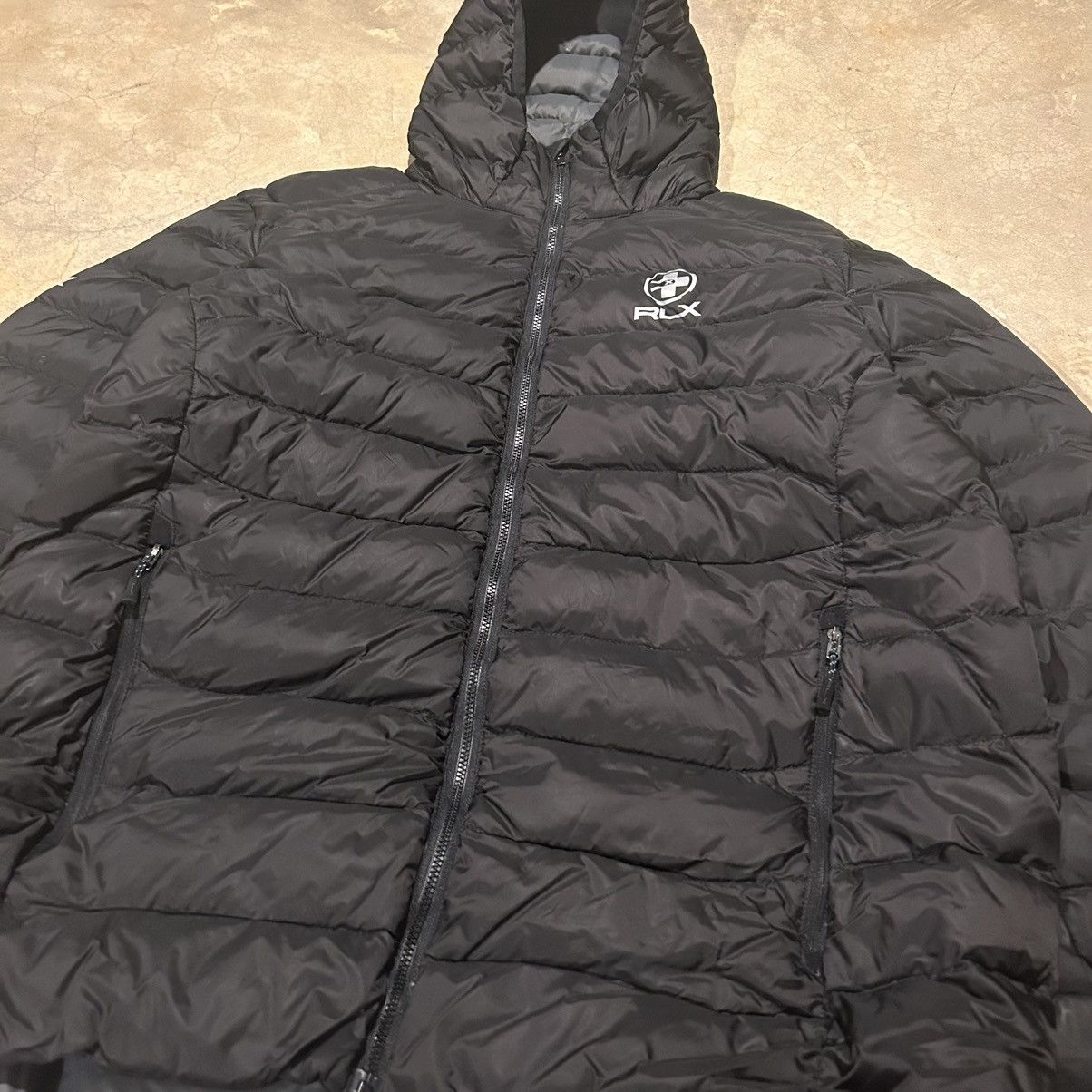Polo Ralph Lauren × RLX Ralph Lauren Vintage Ralph Lauren RLX 730 Down Fill Hooded Puffer Jacket Size US L / EU 52-54 / 3 - 3 Thumbnail