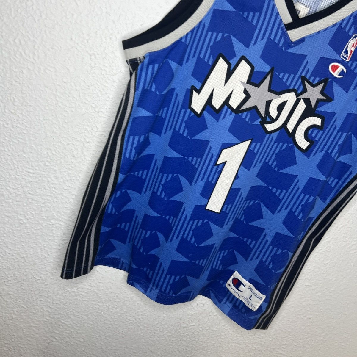 Champion Vintage Champion Jersey Top Magic 1 McGrady Navy Blue Size US L / EU 52-54 / 3 - 3 Thumbnail