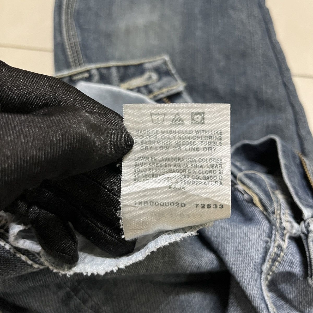 Lee × Vintage Vintage Lee Dungarees Carpenter Jeans Size US 31 - 17 Thumbnail