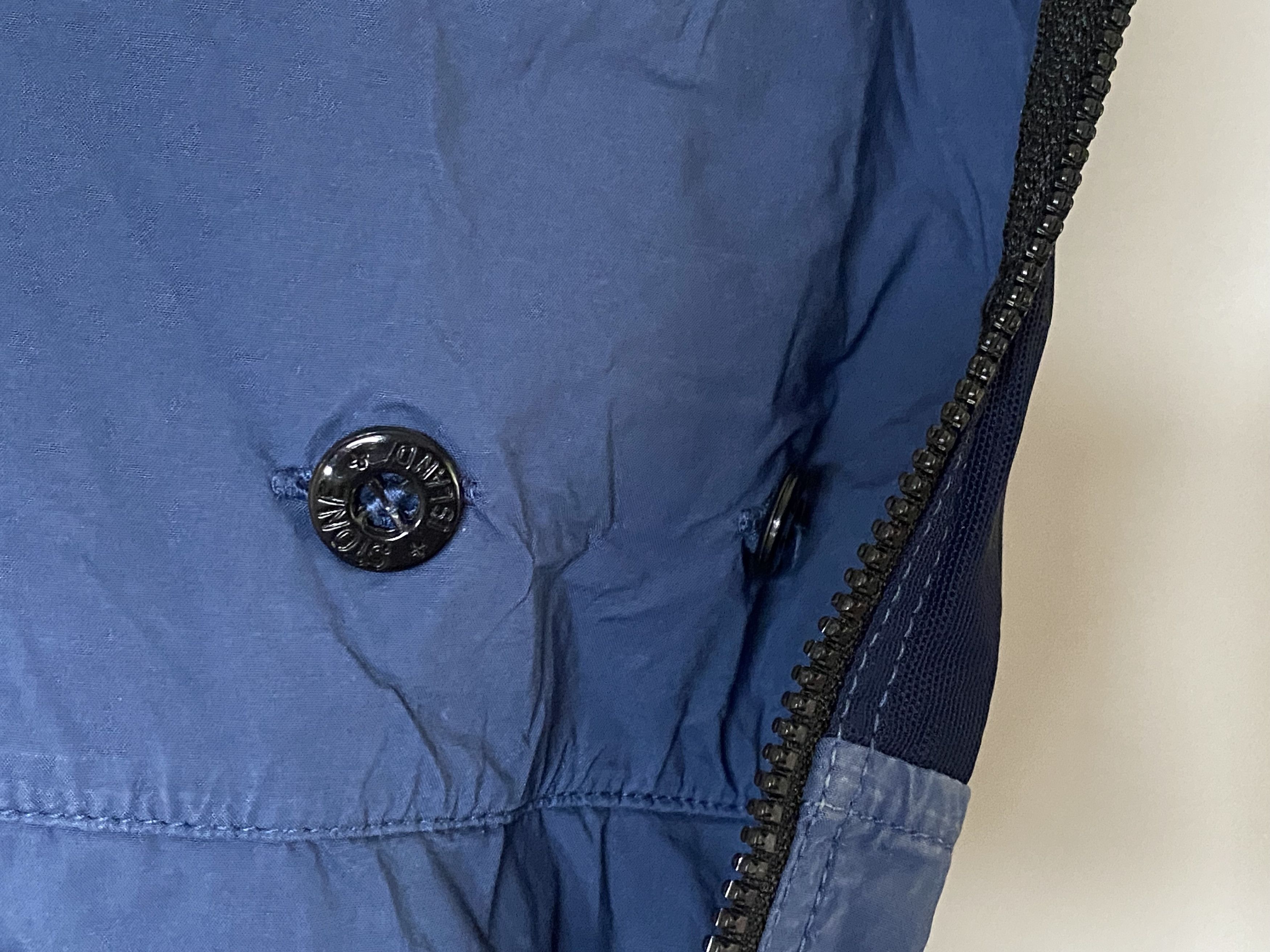 Stone Island × Vintage STONE ISLAND JUNIOR NAVY JACKET AGE 14. 170 CM Size US XS / EU 42 / 0 - 6 Thumbnail