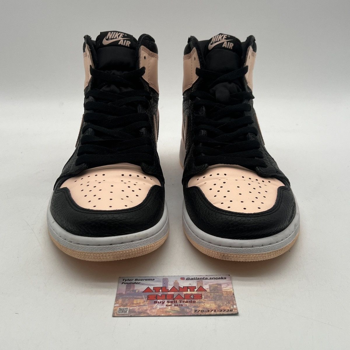 Nike Air Jordan 1 high crimson tint Size US 12.5 / EU 45-46 - 2 Thumbnail