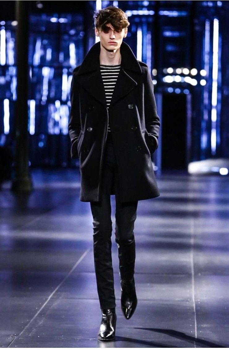 SLP AW15 Blk Raw Denim By Hedi Slimane