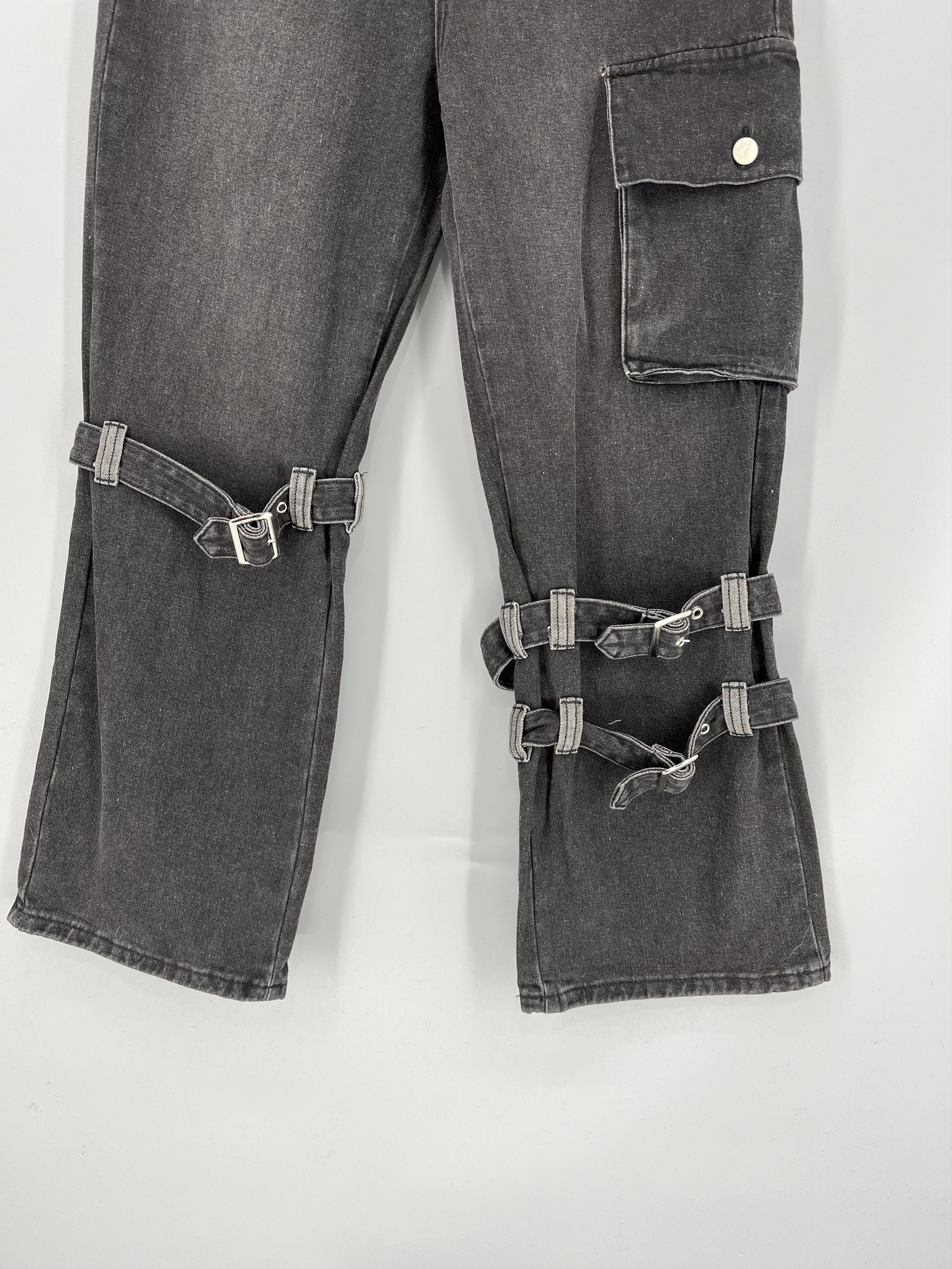 Japanese Brand Vintage 💥Rare💥TOM TAILOR Custom Rap Denim Style Size US 32 / EU 48 - 4 Thumbnail