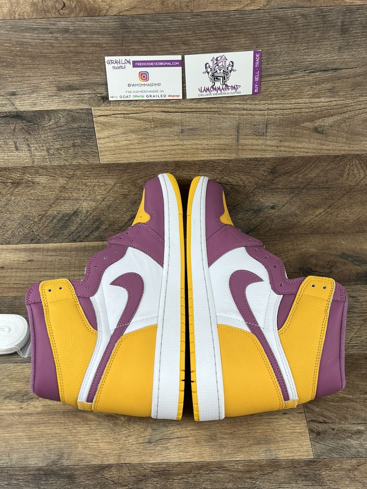 Jordan Brand Air Jordan 1 Retro High OG Brotherhood Size US 12 / EU 45 - 6 Thumbnail