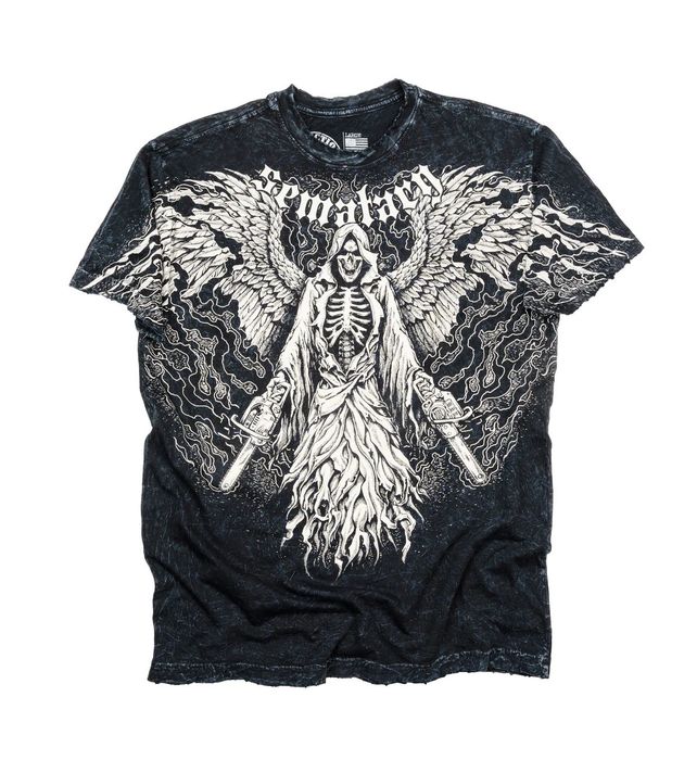 Affliction Haunted Mound x Affliction Massacre Tee | Grailed