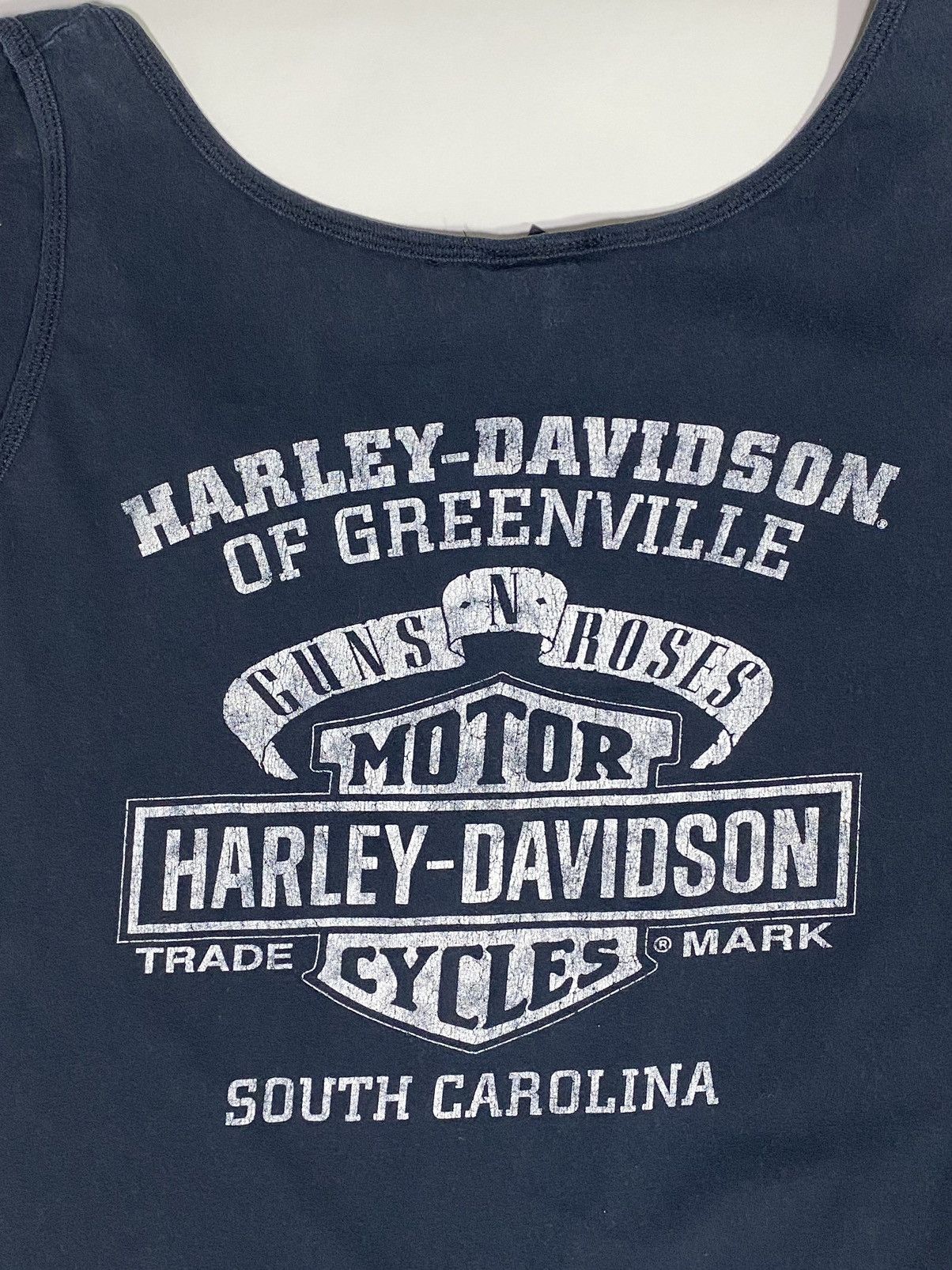 Guns N' Roses × Harley Davidson × Vintage Guns and Roses Harley Davidson Ladies Tank (sz XXL) Size XXL / US 16-18 / IT 52-54 - 8 Thumbnail