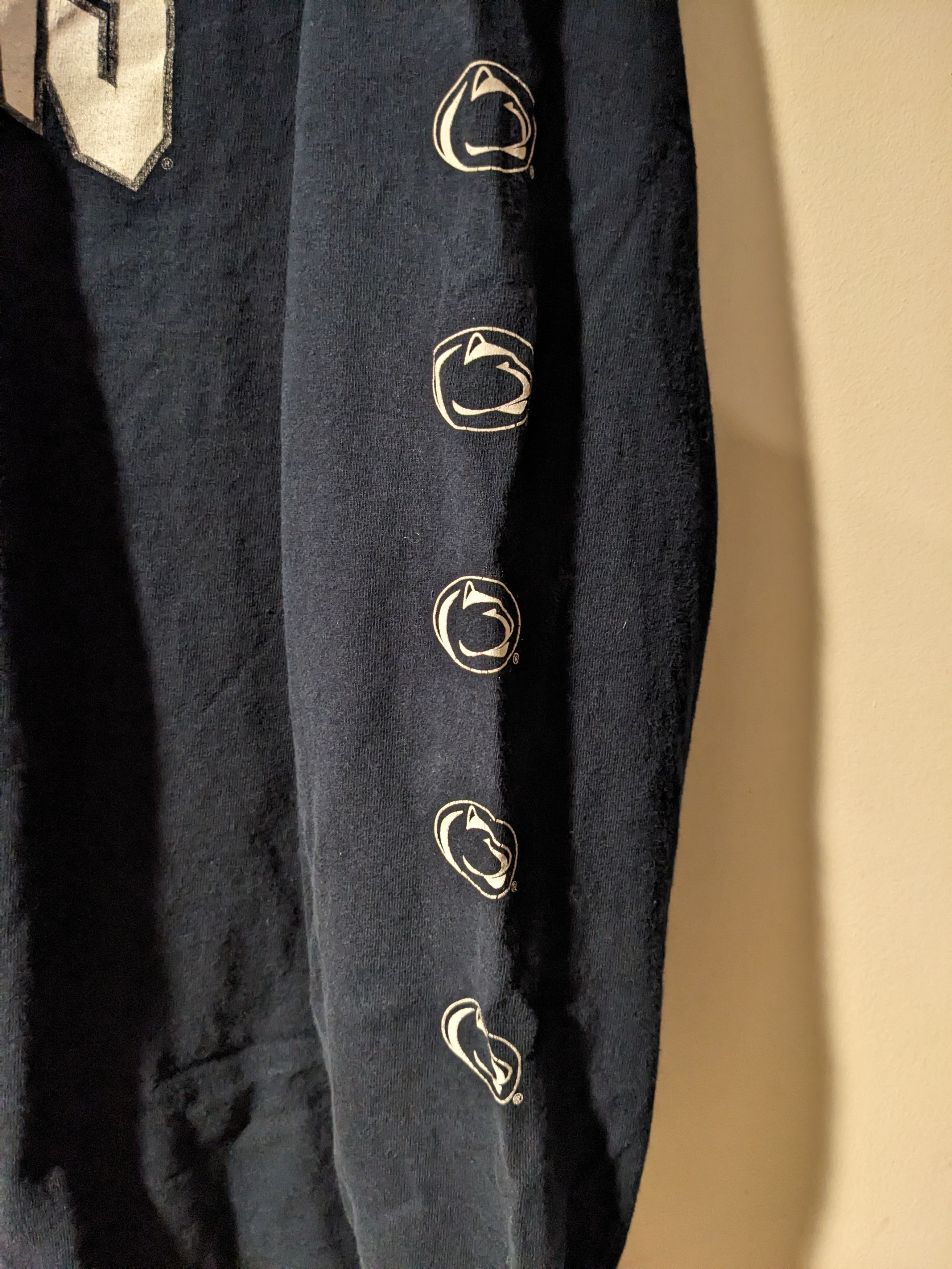 NCAA Vintage Y2K Penn State Nittany Lion College Long Sleeve Size US XL / EU 56 / 4 - 3 Thumbnail