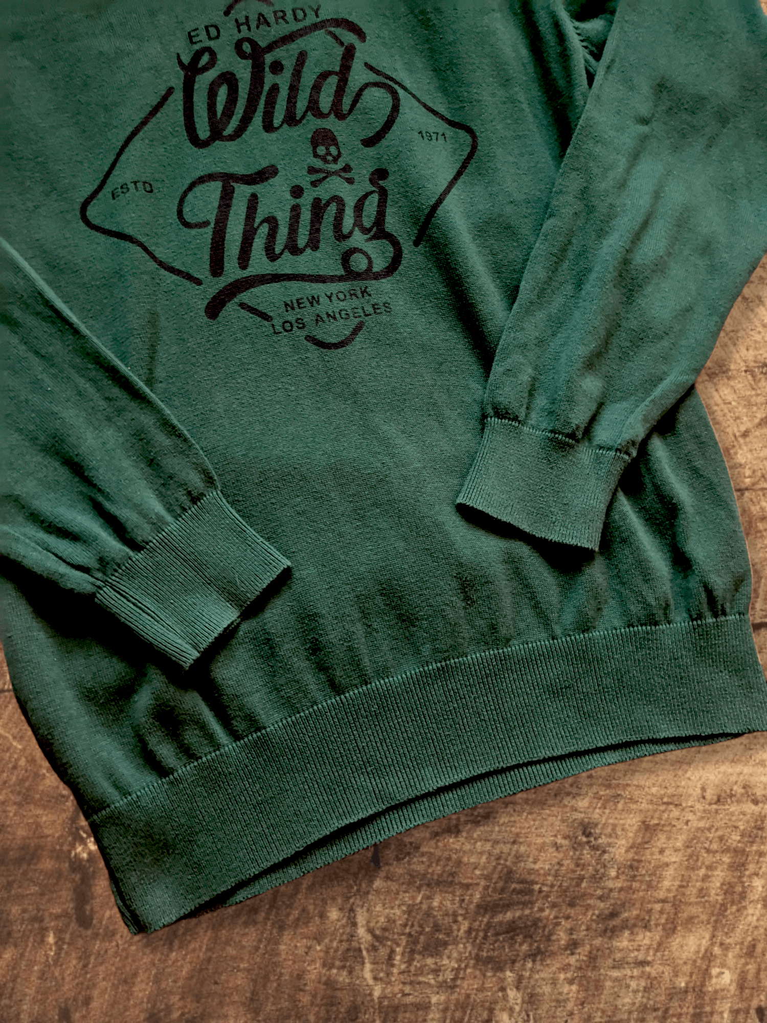 Ed Hardy Ed Hardy 'Wild Thing' sweatshirt Size US L / EU 52-54 / 3 - 3 Thumbnail