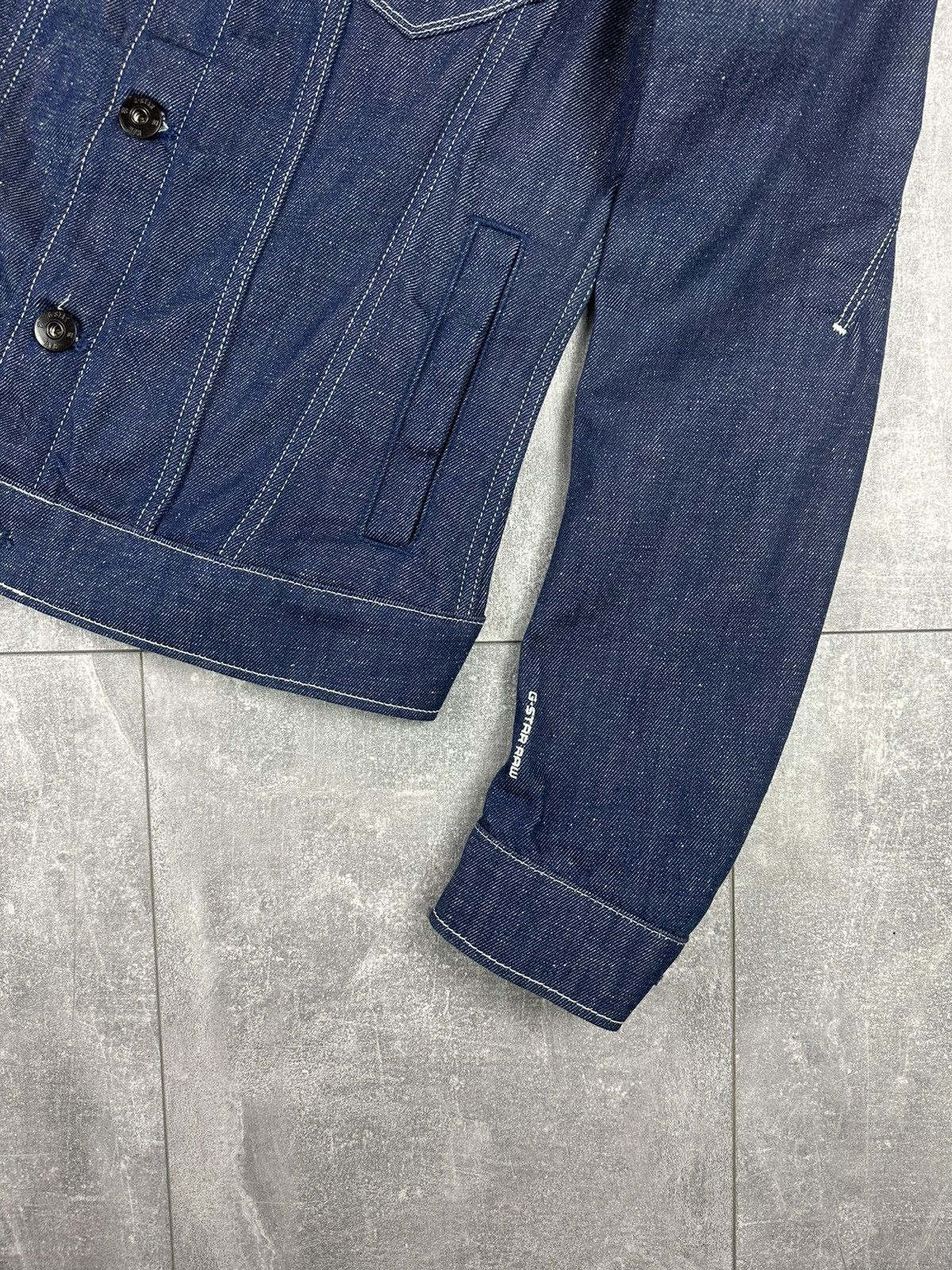 G-Star G-Star Raw Japanese Denim Button Up Jacket Size US S / EU 44-46 / 1 - 4 Thumbnail