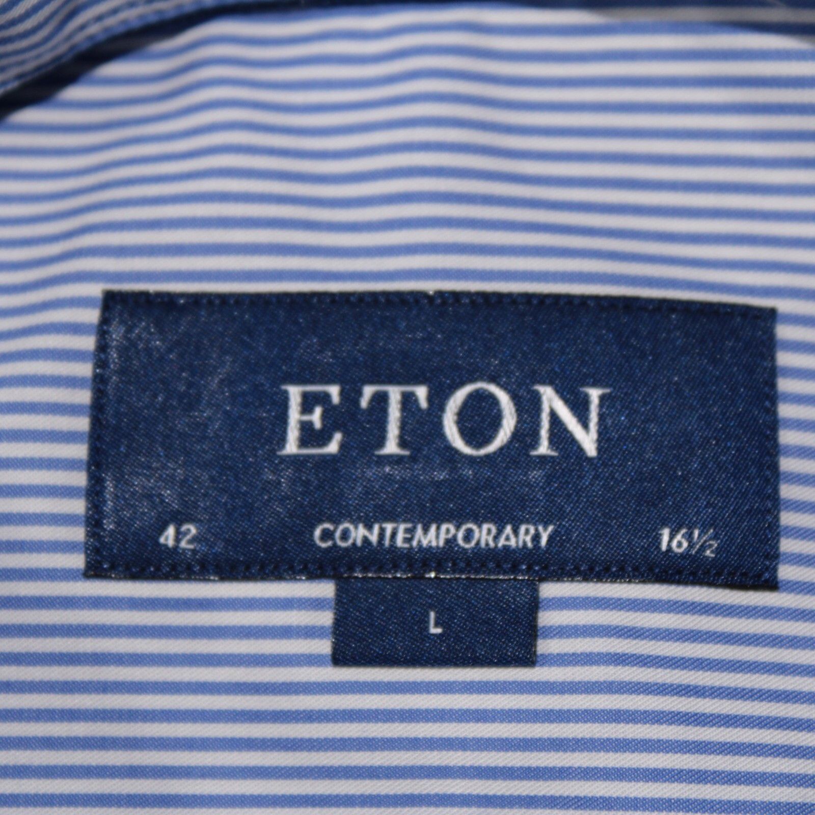 Eton Eton New with tags Shirt Size L US In Blue Size US L / EU 52-54 / 3 - 8 Thumbnail
