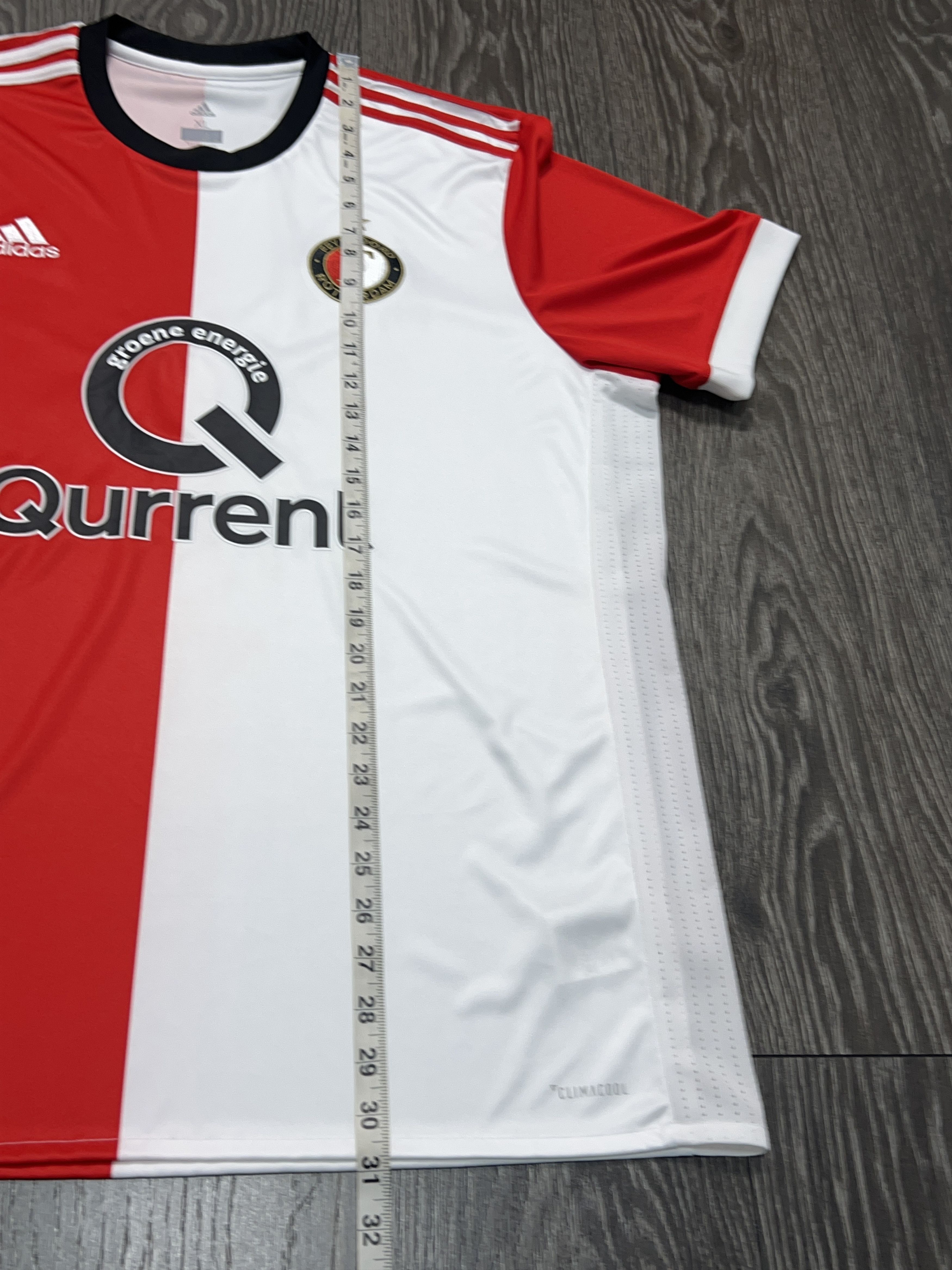 Adidas 🇳🇱 Feyenoord Rotterdam 2017 2018 Home Football Soccer XL Size US XL / EU 56 / 4 - 8 Thumbnail