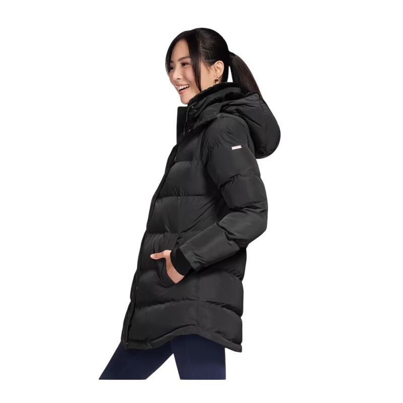 SKECHERS Skechers On-The-GO Cozy Fit Down Black Parka - Size M - New Size M / US 6-8 / IT 42-44 - 3 Thumbnail
