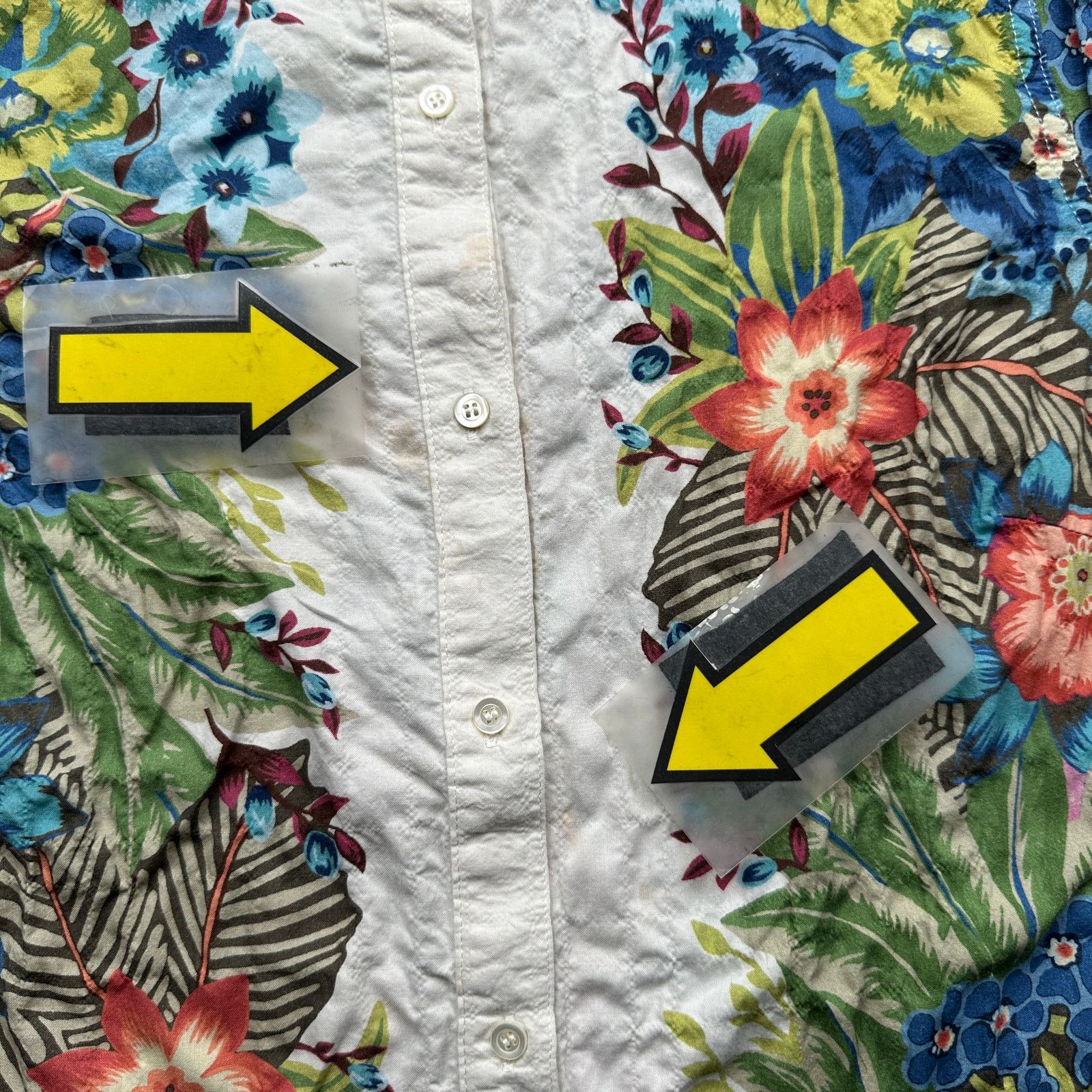 J.McLaughlin J McLaughlin Lois Blouse Floral Button Up Shirt Womens Small Size S / US 4 / IT 40 - 8 Thumbnail