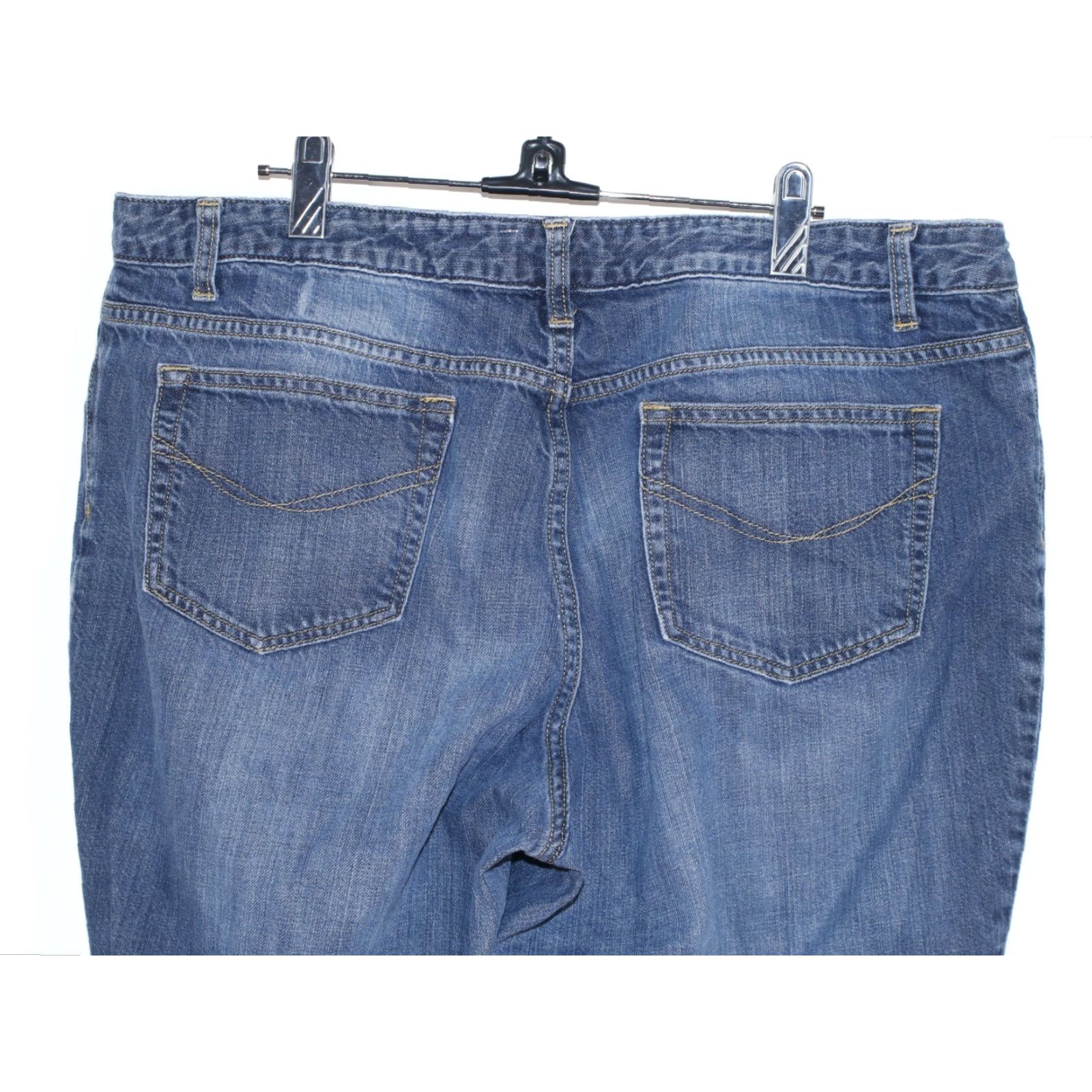 Vintage Hill Boot Cut Jeans Med Wash Blue 16P 36X26 Jeggings Short Women's Size 36" / US 14 / IT 50 - 5 Thumbnail