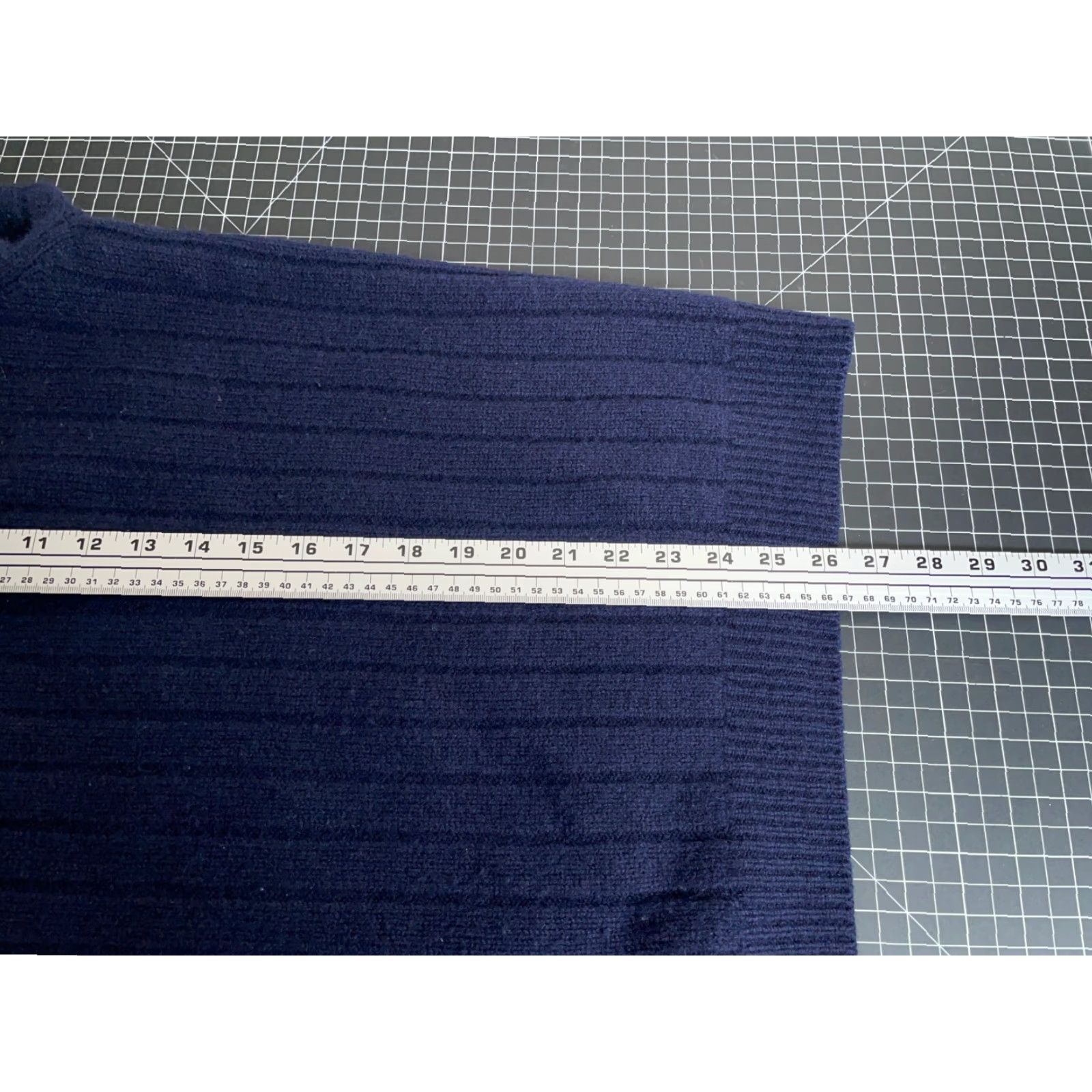 Brooks Brothers VINTAGE Brooks Brothers Wool Sweater Men's XL Long Sleeve Pullover 1/4 Zip Dark Blue Knitted Knit Preppy Size US XL / EU 56 / 4 - 6 Thumbnail