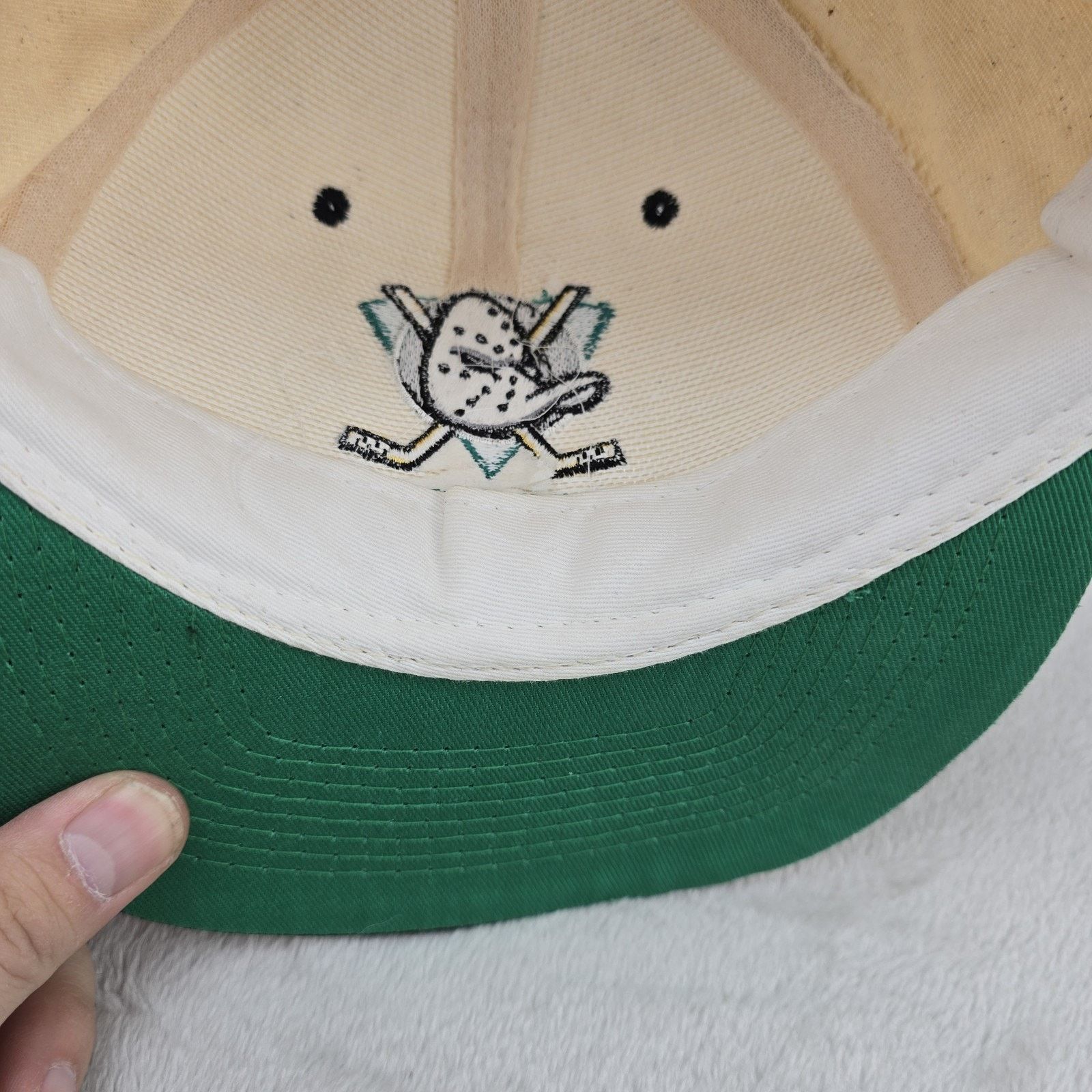 Other Vintage The Mighty Ducks 2 Disney Movie Hat Quack Attack 90s Size ONE SIZE - 10 Thumbnail