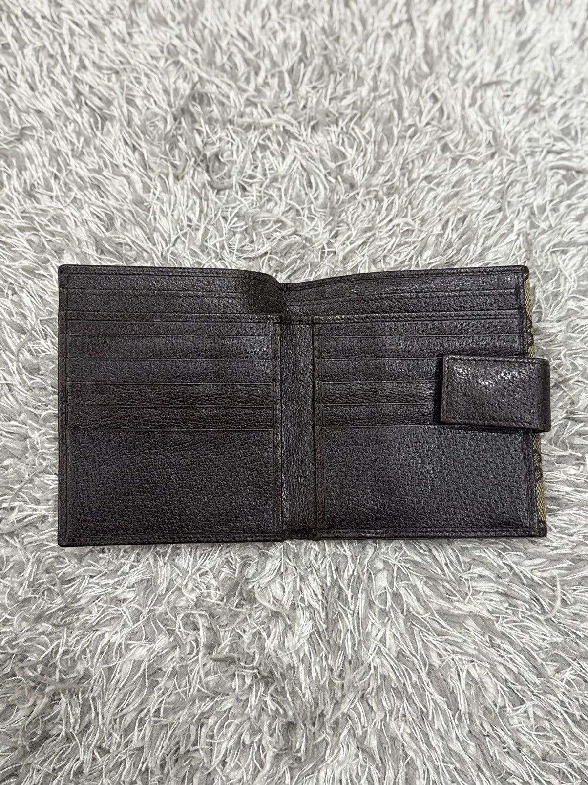 Gucci VINTAGE GUCCI GG CANVAS BI-FOLD WALLET Size ONE SIZE - 5 Thumbnail
