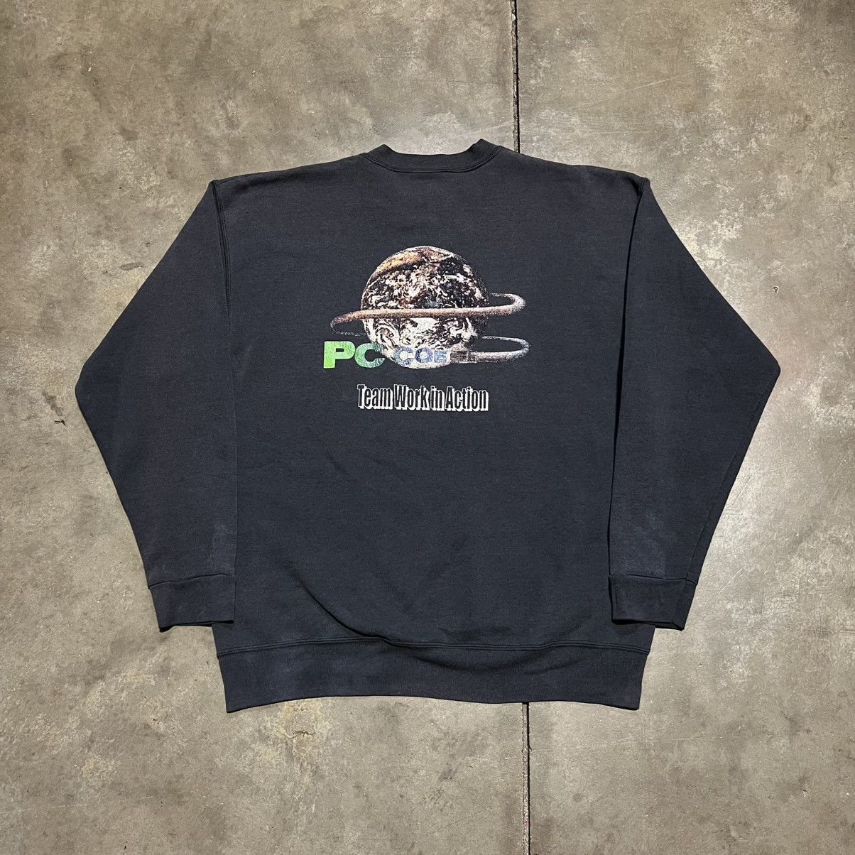 Vintage Vintage 90s Hewlett Packard Computer Sweatshirt Tech HP Size US XL / EU 56 / 4 - 7 Thumbnail