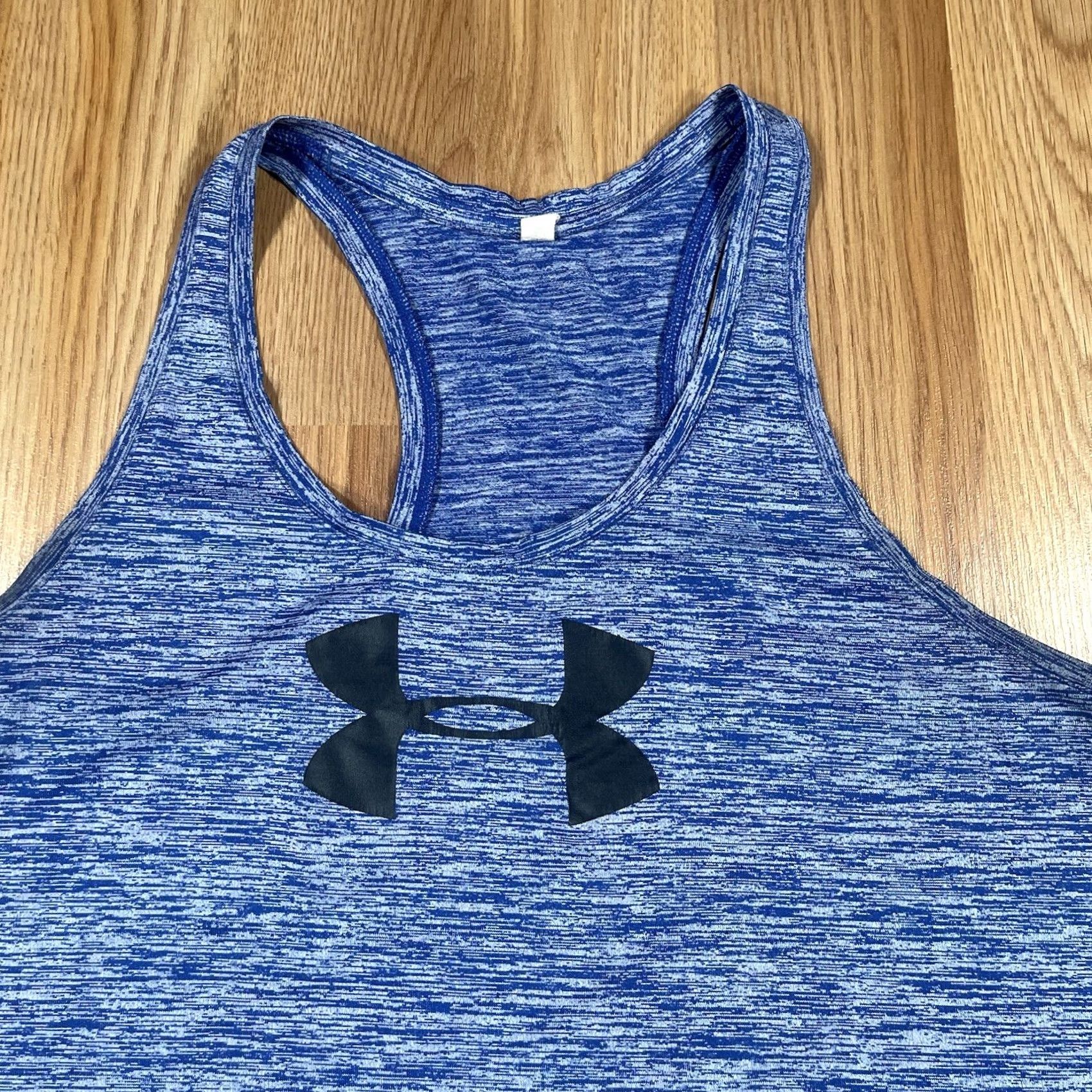Under Armour Under Armour Tank Top Womens M Medium Blue Athletic Sleeveless Regular Fit Breathable Solid Pattern casual Size M / US 6-8 / IT 42-44 - 2 Thumbnail