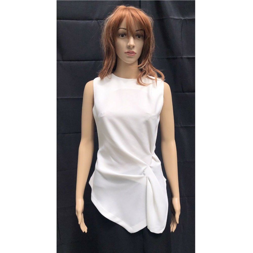 Other Chelsea & Walker White Draped Top Size 0 US XS Size XS / US 0-2 / IT 36-38 - 1 Thumbnail