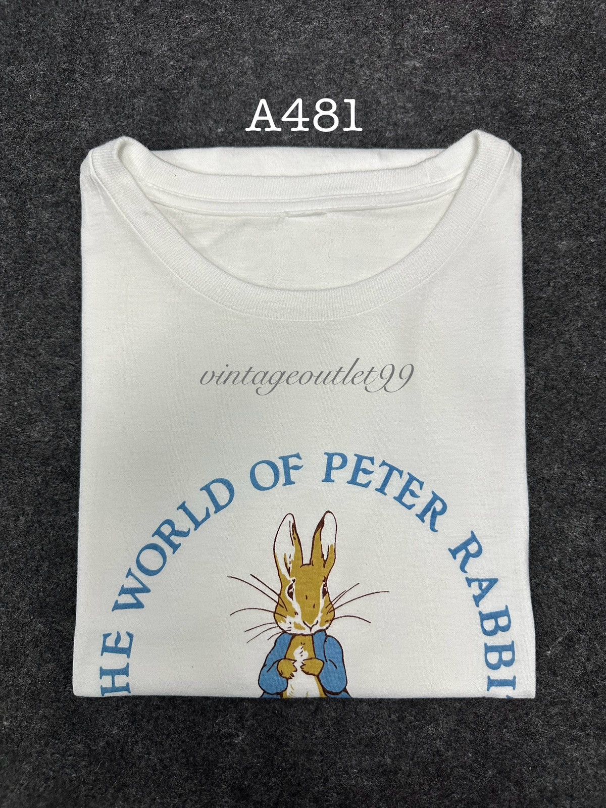 Anime Vintage The World of Peter Rabbit UK Anime A481 Size US M / EU 48-50 / 2 - 11 Thumbnail