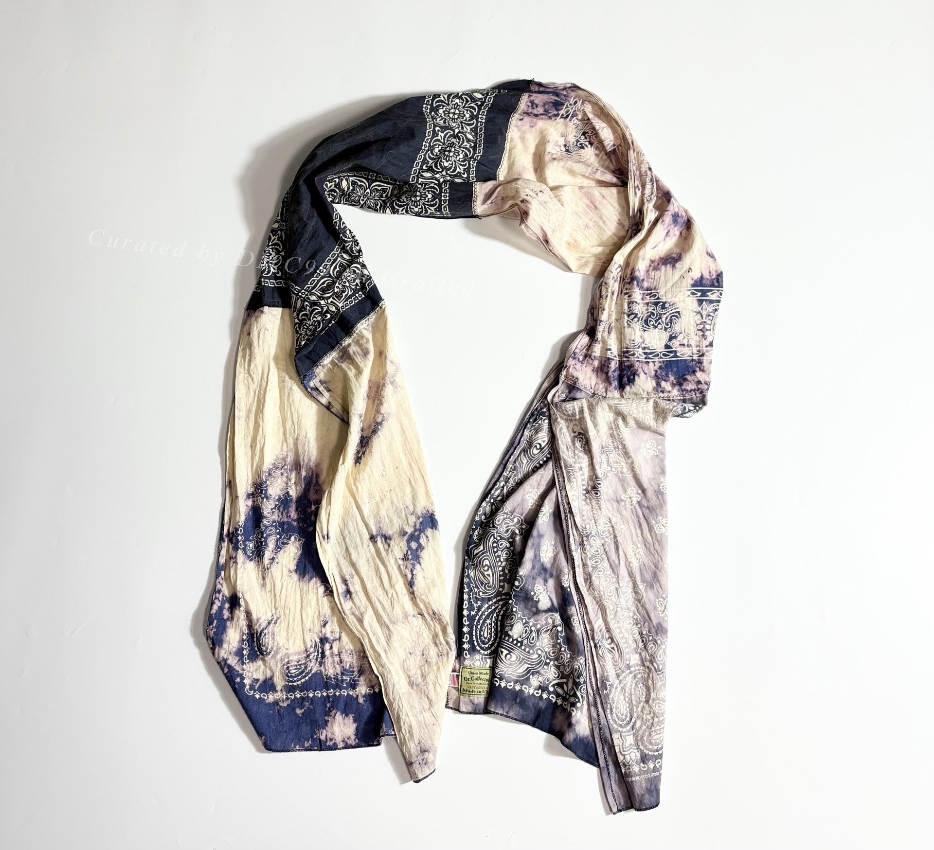 Dr. Collectors Dr.Collectors Tie-Dye Paisley Shawl Size ONE SIZE - 1 Thumbnail