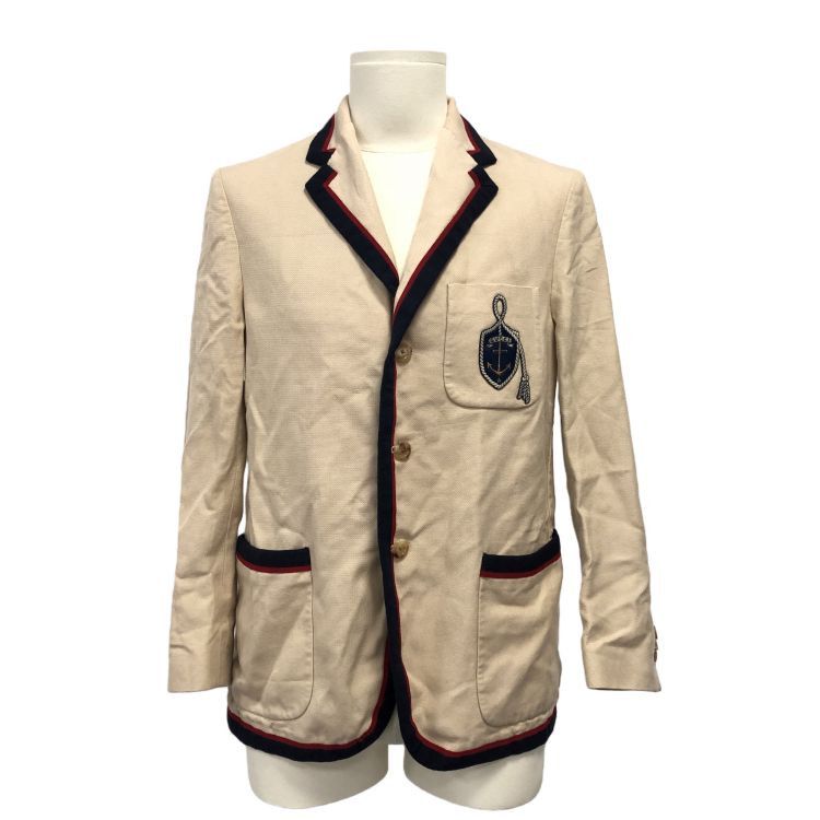 Gucci Gucci Anchor Embroidery Blazer Size 36R Size 36R - 1 Thumbnail