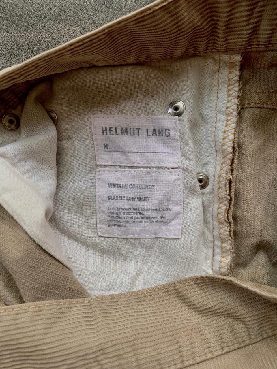 Helmut Lang 2000s Corduroy Jeans Size US 32 / EU 48 - 8 Thumbnail