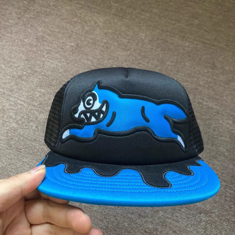 Billionaire Boys Club BBC ICE CREAM Blue Flying Dog Baseball Cap Size 32 - 1 Thumbnail