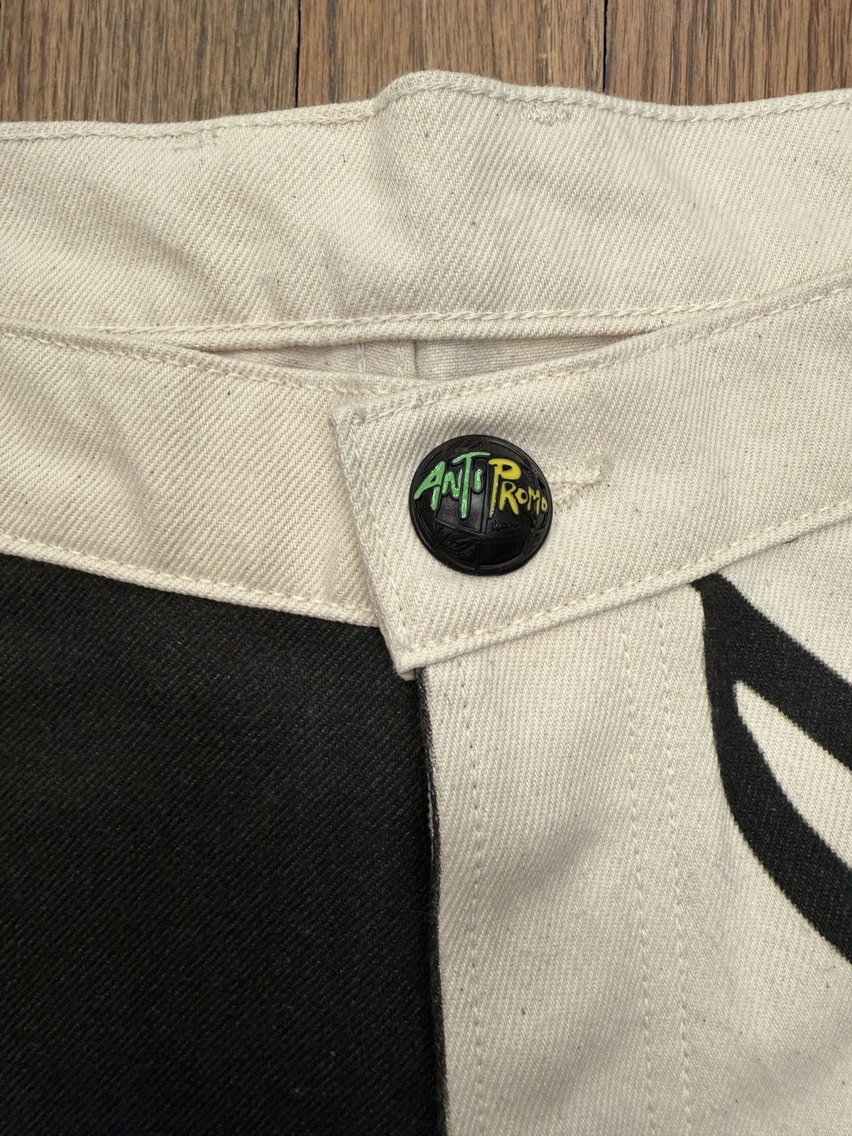 Matty Boy Matty Boy 99 Eyes Cream / Black Denim Size 38 Size US 38 / EU 54 - 4 Thumbnail