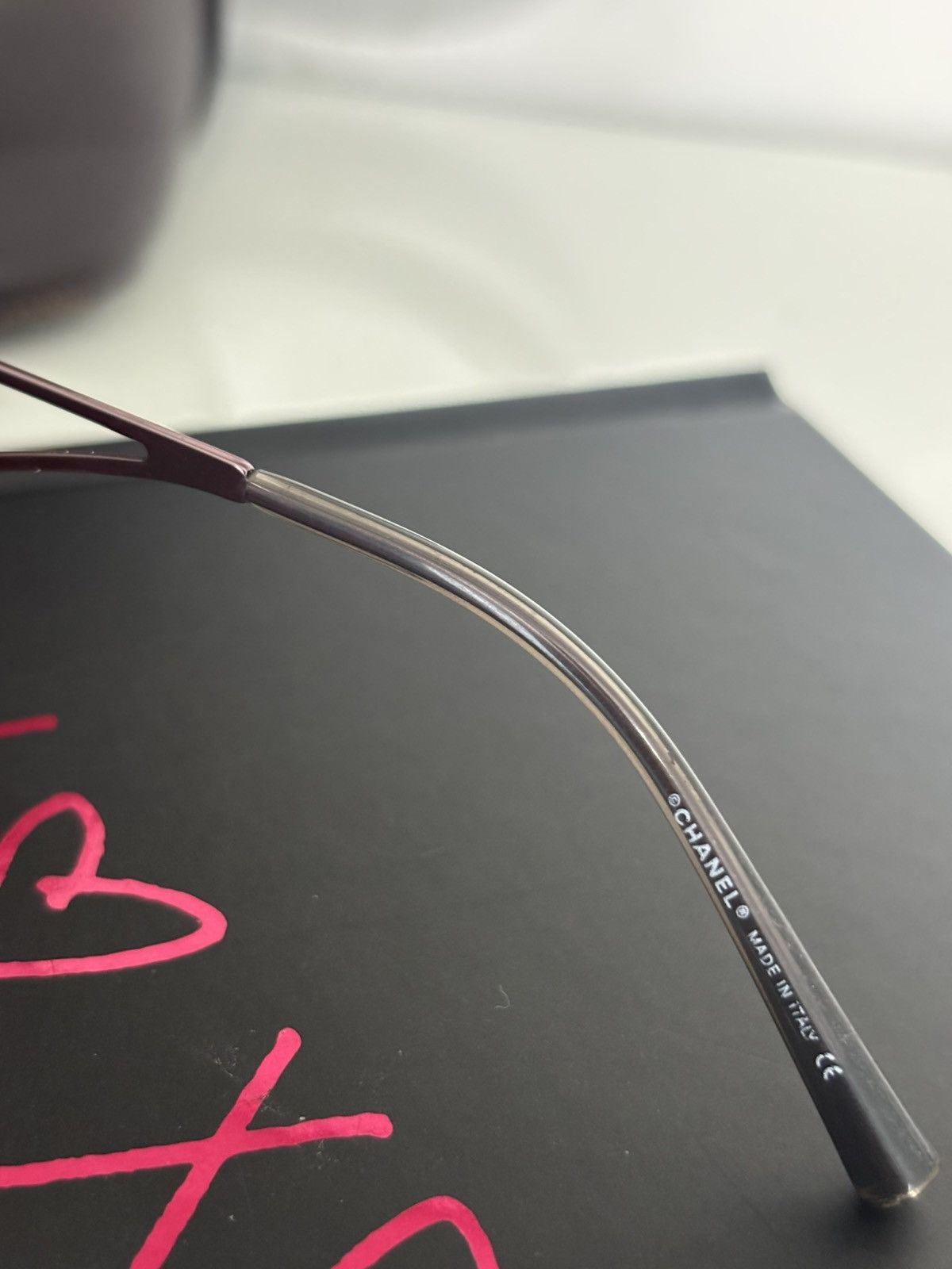 Chanel Vintage Chanel 4073-B Rimless Shield Sunglasses Size ONE SIZE - 3 Thumbnail