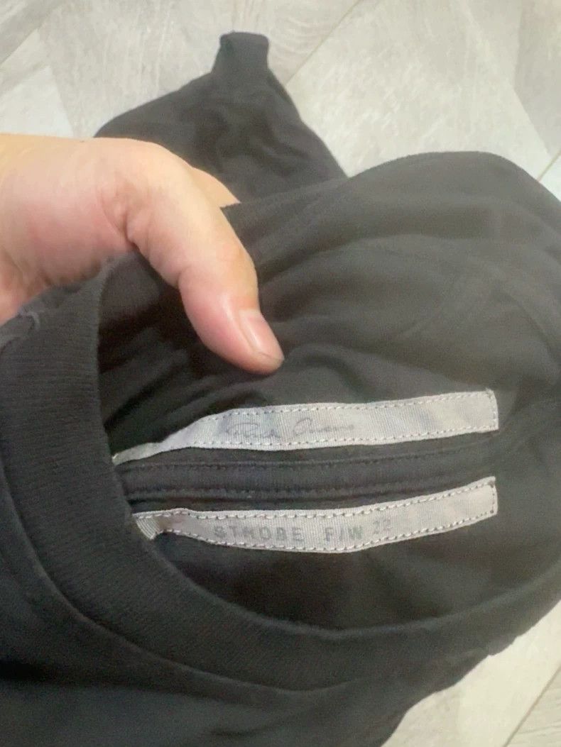 Rick Owens rick owens Splicing structure short sleeves Size US S / EU 44-46 / 1 - 9 Thumbnail