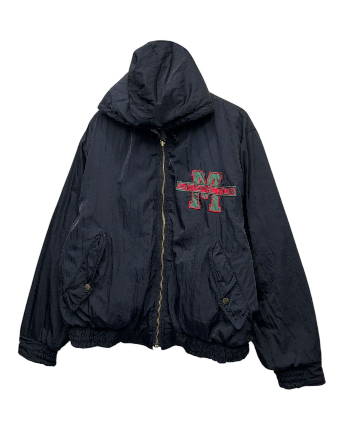 Issey Miyake RARE🔥MACHOPE SATISFACTION SENSATION BOMBER JACKET HOODIE Size US L / EU 52-54 / 3 - 8 Thumbnail