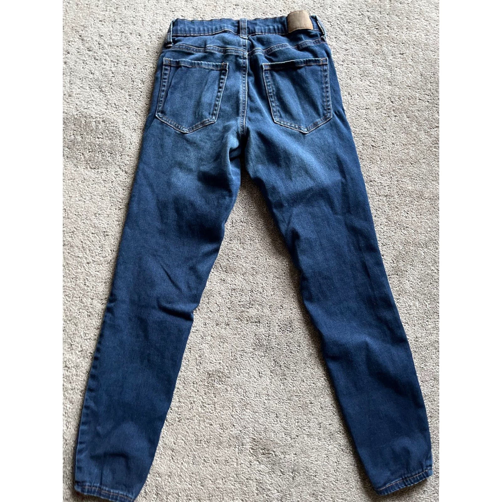 Vintage Aéropostale Denim Jegging Women's Size 2 Regular Low Rise Blue 5-Pocket Size 26" / US 2 / IT 38 - 3 Thumbnail